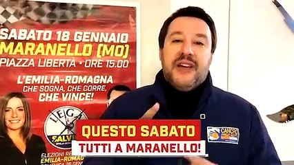 Salvini - Per chi crede in un’Emilia-Romagna che sogna (15.01.20)