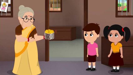 Greedy Granny Malayalam Fairy Tales Kids Story