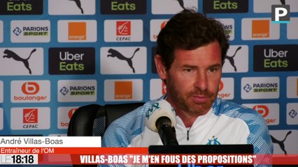 OM - Villas-Boas sur son avenir : "Je m'en fous des propositions des autres clubs"