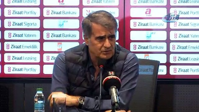 Beşiktaş Teknik Direktörü Şenol Güneş'in açıklamaları