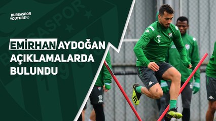 Emirhan Aydoğan "F. Karagümrük Maçını Kazanıp, Yolumuza Devam Edeceğiz"