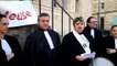 Les avocats du barreau de la Meuse manifestent devant le palais de justice de Bar-le-Duc