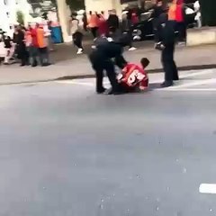 Alman polis, Galatasaray taraftarına müdahale etti
