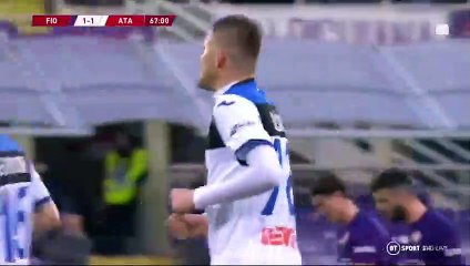 Josip Ilicic Goal - Fiorentina 1-1 Atalanta (Full Replay)