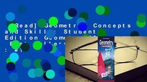 [Read] Geometry: Concepts and Skills: Student Edition Geometry 2010  Best Sellers Rank : #1