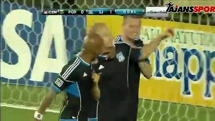 Golü attı, çılgınca sevindi!