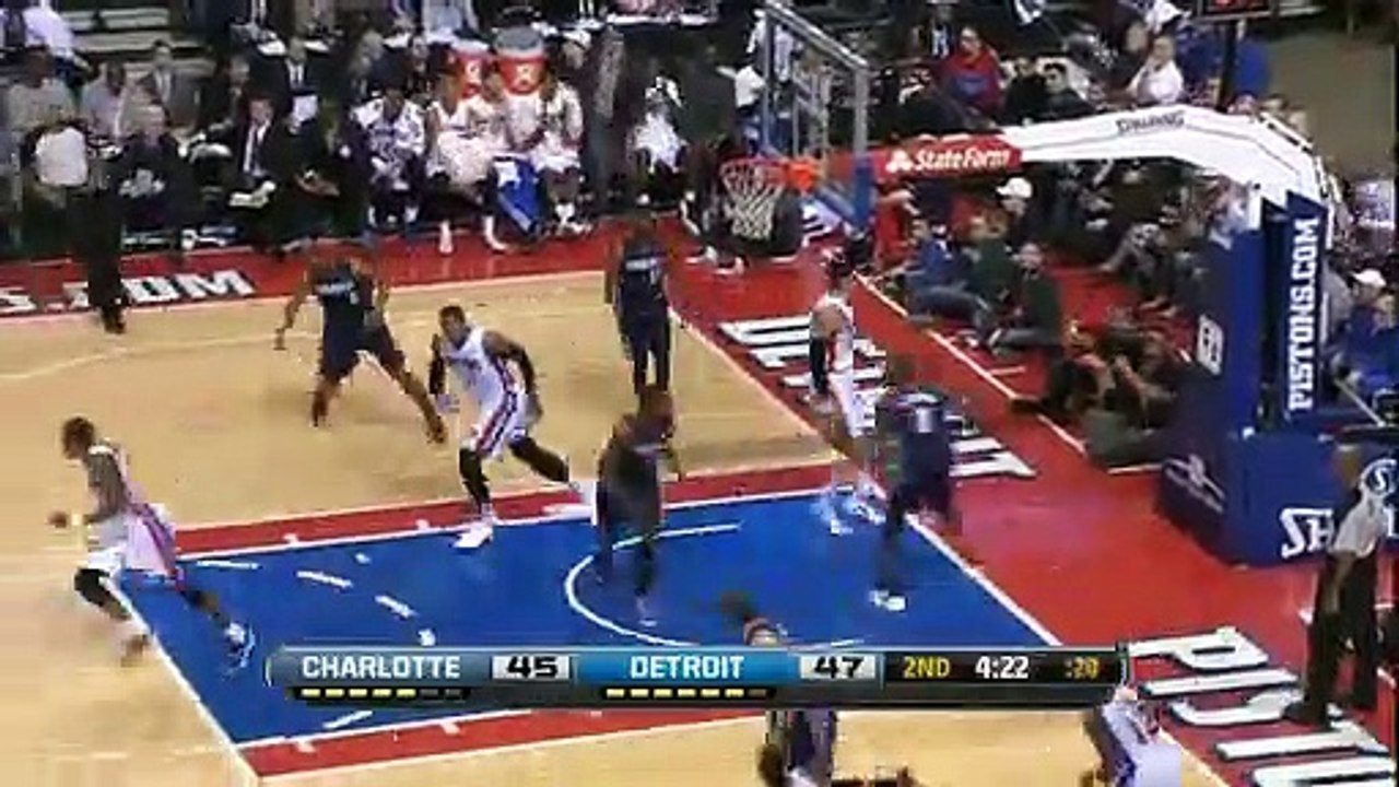 Charlotte Bobcats 93-113 Detroit Pistons