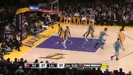 New Orleans Hornets 106-111 Los Angeles Lakers
