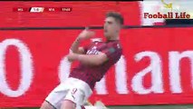 Piatek K. Goal HD - AC Milan 1 -0 Spal 15.01.2020