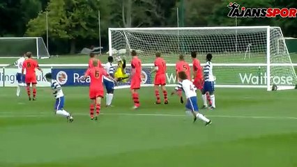 Reading genç takımından frikik dersi!