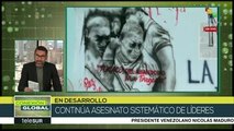 Colombia: crece preocupación por el asesinato de líderes sociales