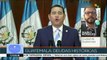 Alejandro Giammattei asume como presidente de Guatemala