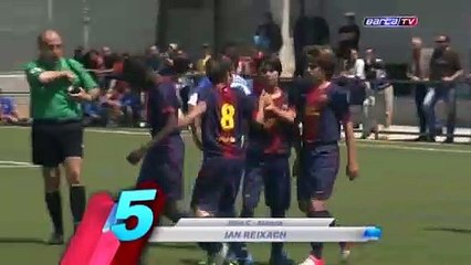 Barcelonalı genç yeteneklerin birbirinden güzel golleri