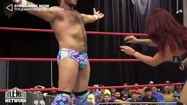 Joey Ryan vs Miranda Alize (Intergender Wrestling) - Queens of the Ring