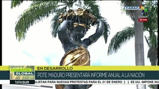 Presidente Nicolás Maduro presentará su informe anual a la nación