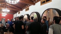 Apertura de la temporada de txotx en Astigarraga (Guipúzcoa)