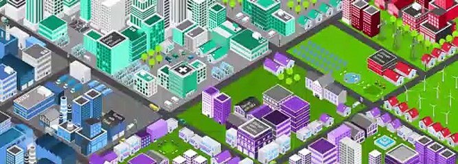 IBM-SAPphire Animated City