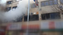 인천 상가 건물에서 불...1명 병원 이송 / YTN