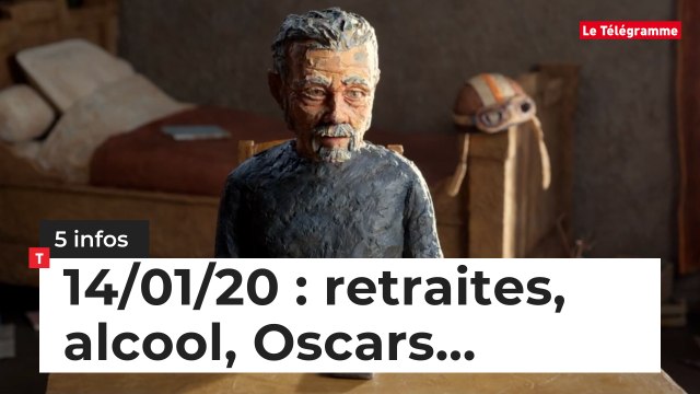 Retraites, alcool, Oscars... Cinq infos bretonnes du 14 janvier