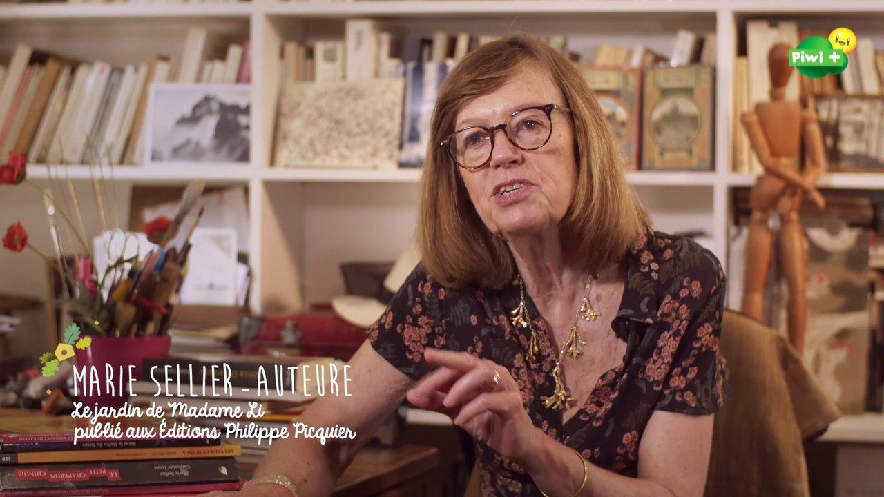 La cabane à histoires - Interview de Marie Sellier, auteure de " Le Jardin de Mme Li"