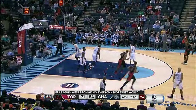 Toronto Raptors 95 - 100 Charlotte Bobcats