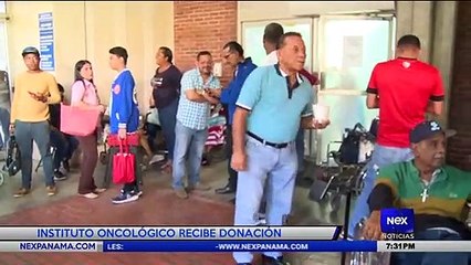 Instituto oncológico recibe donación  - Nex Noticias