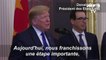 Donald Trump salue un accord "historique" entre les Etats-Unis et la Chine