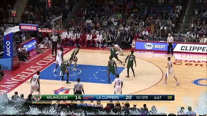 Milwaukee Bucks 102-106 Los Angeles Clippers