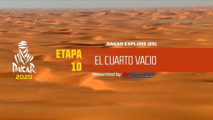 Dakar 2020 - Etapa 10 - Dakar Explore - El cuartel vacío