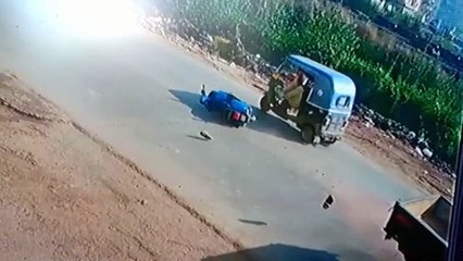 قارئ يشارك بفيديو للحظة وفاة شهيد الشهامة فى الدقهلية