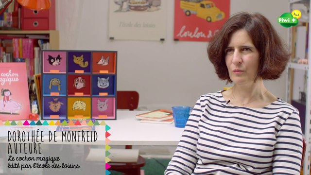 La cabane à histoires - L'interview de Dorothée de Monfreid, auteure de Le cochon magique