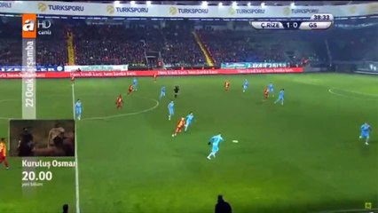 Passe décisive de Feghouli vs Rizespor