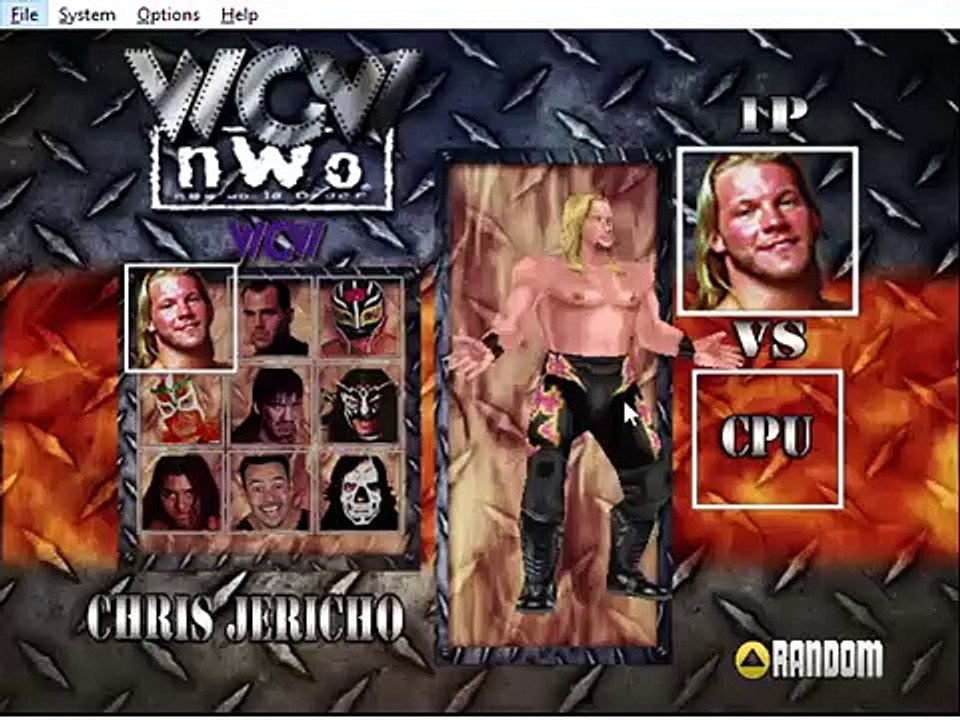 WCW-NWO Starrcade 64 Mod Matches Chris Jericho vs Rey Mysterio