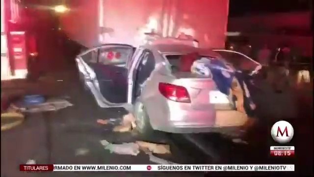 Choque en carretera Victoria-Monterrey deja 1 muerto y 3 heridos