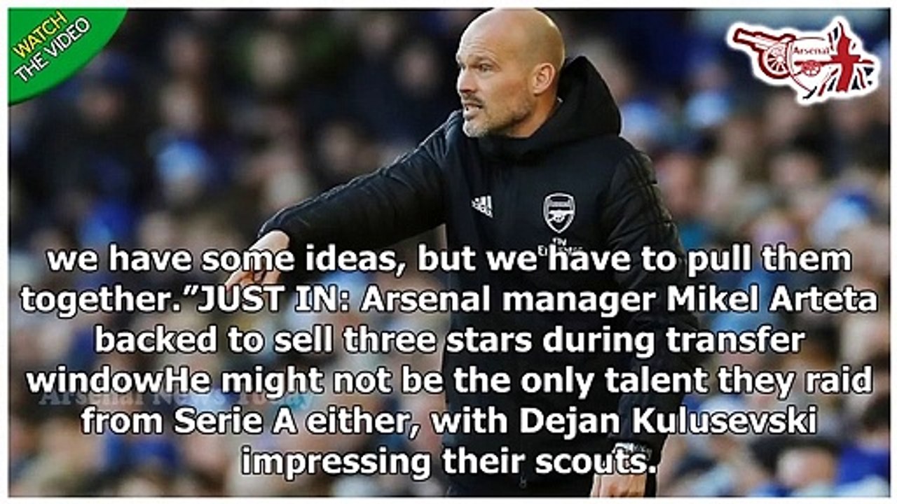 Arsenal devise list of four major transfer targets as Mikel Arteta plots January spree- news today