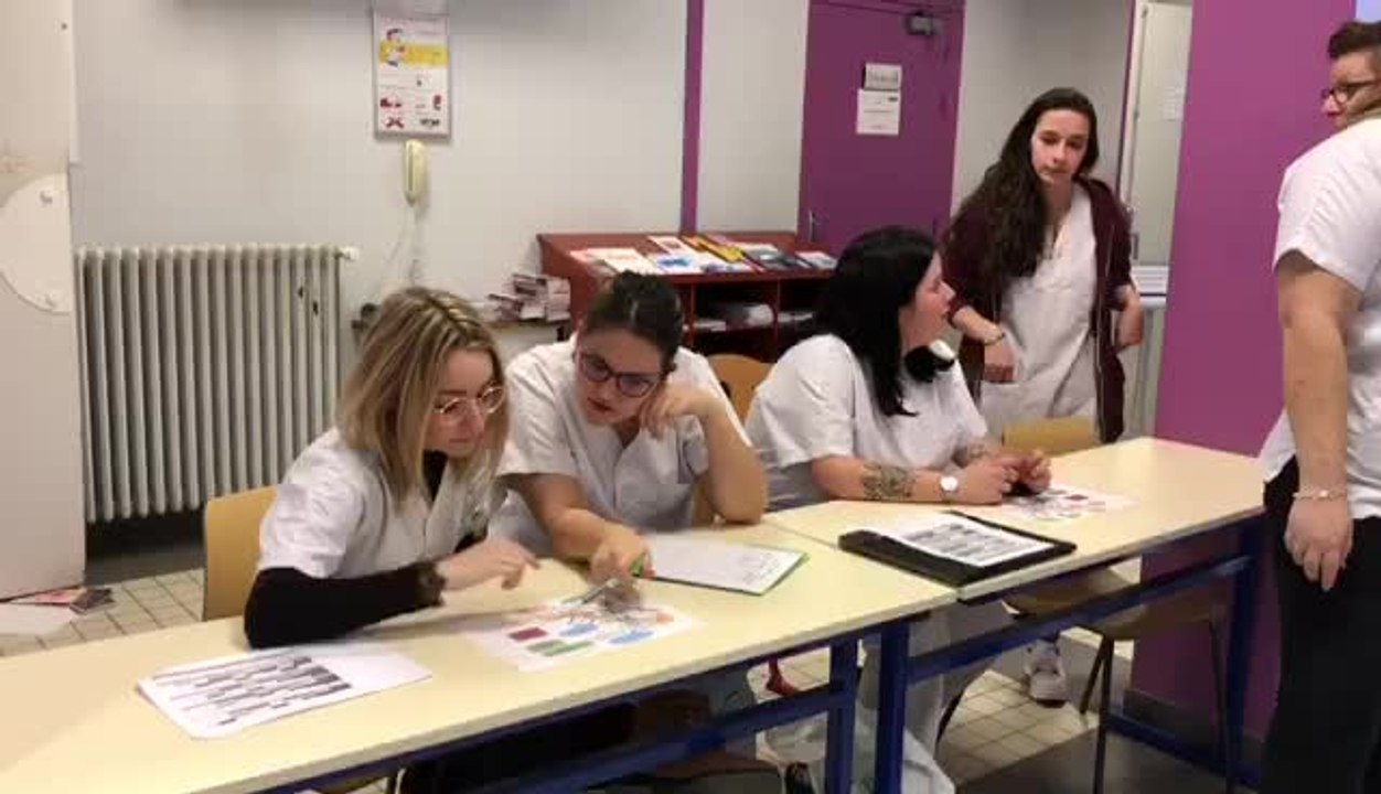 Infirmières ; portes ouvertes à l'IFSI de Troyes