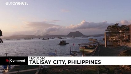 Активность вулкана Тааль не прекращается