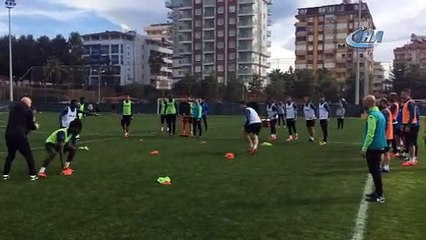 Alanyaspor’da Bursaspor maçı hazırlıkları tamamlandı