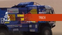 Dakar 2020 - Stage 10 (Haradh / Shubaytah) - Truck Summary