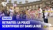 La police scientifique manifeste à Paris pour obtenir 