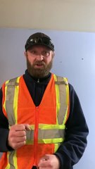 County Plow Guy Sings Humorous Announcement