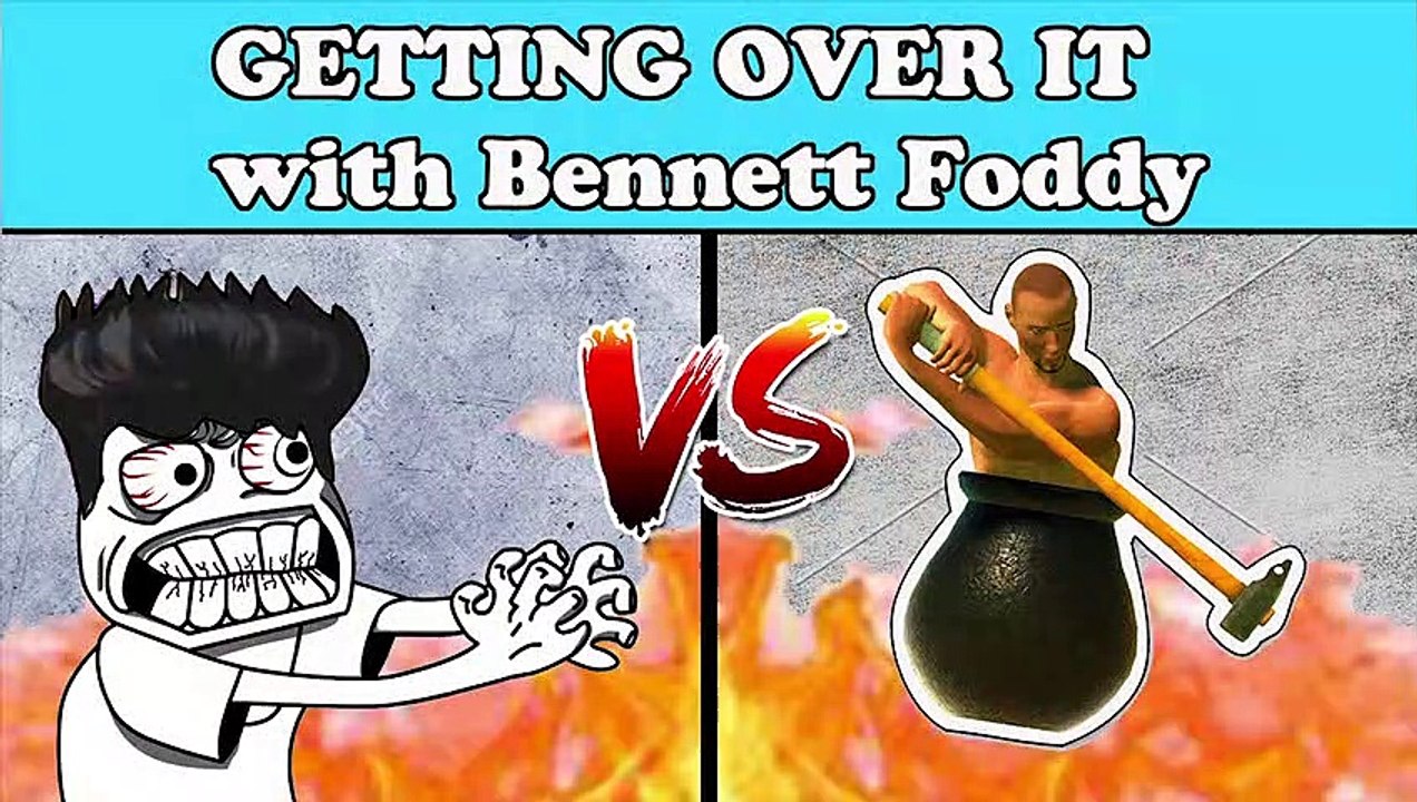 When a gamer plays getting over it with bennett foddy for the first time ll I'm a Limited Edition ll