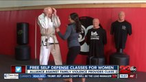 Free self defense classes for women