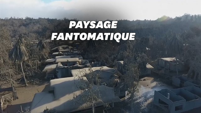 Aux Philippines, la ville voisine du volcan entièrement recouverte de cendres