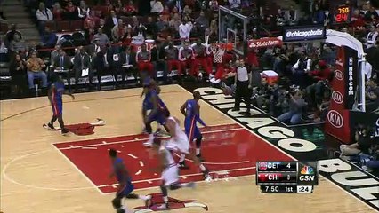 Detroit Pistons 81-96 Chicago Bulls