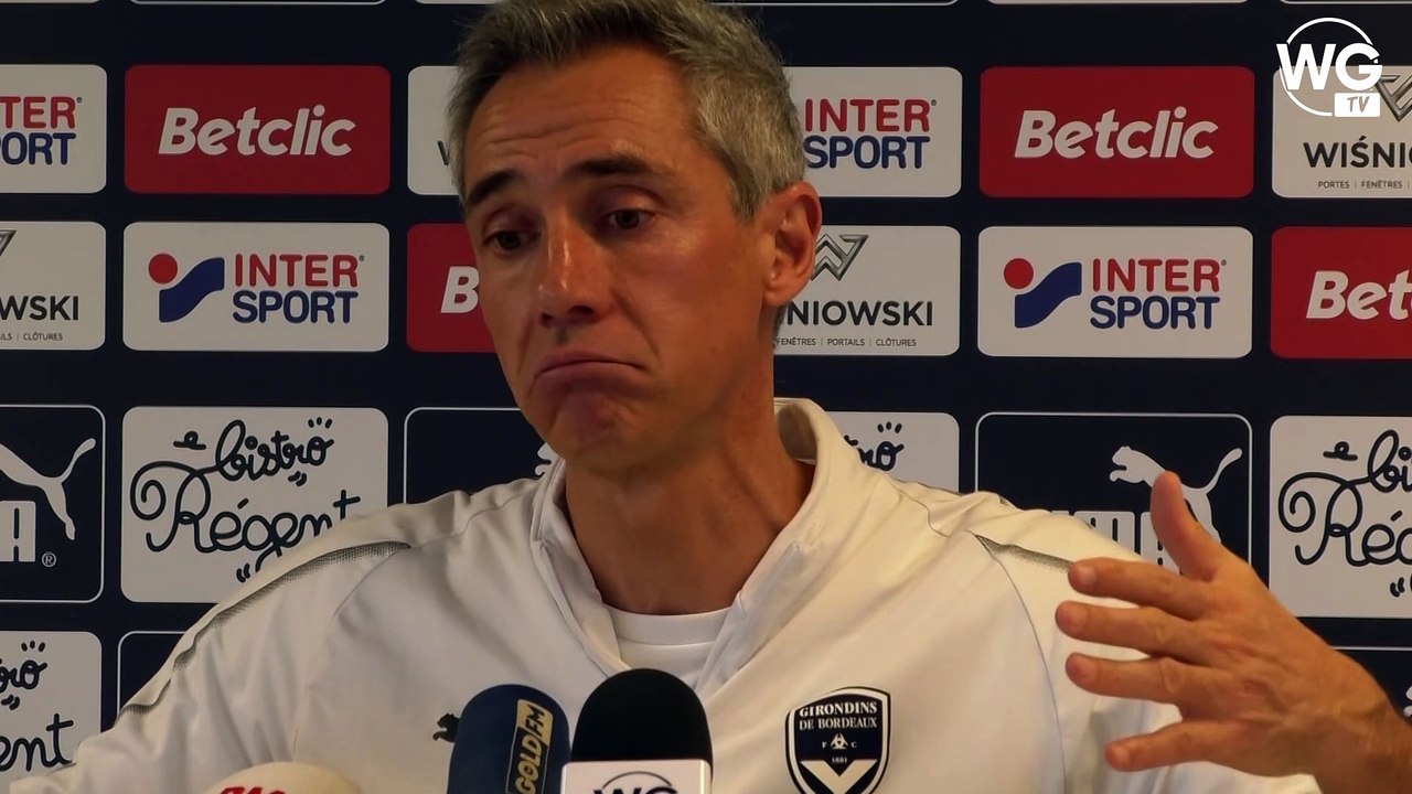 Paulo Sousa : "Je n'ai pas eu encore d'informations sur la suite du mercato"