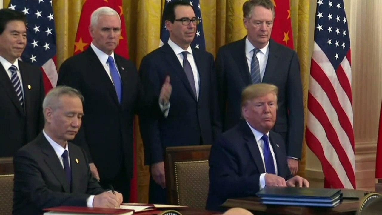 Trump: 'acordo transformador'