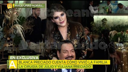 ¡Blanca, hermana de Julio Preciado, nos da el último reporte de salud del cantante! | Ventaneando