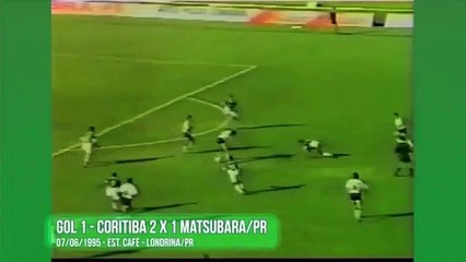Sene 1995!  Alex Coritiba forması ile ilk golünü attı!