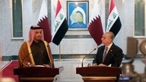 وزيرا الخارجية القطري والعراقي يدعوان إلى خفض التصعيد في المنطقة